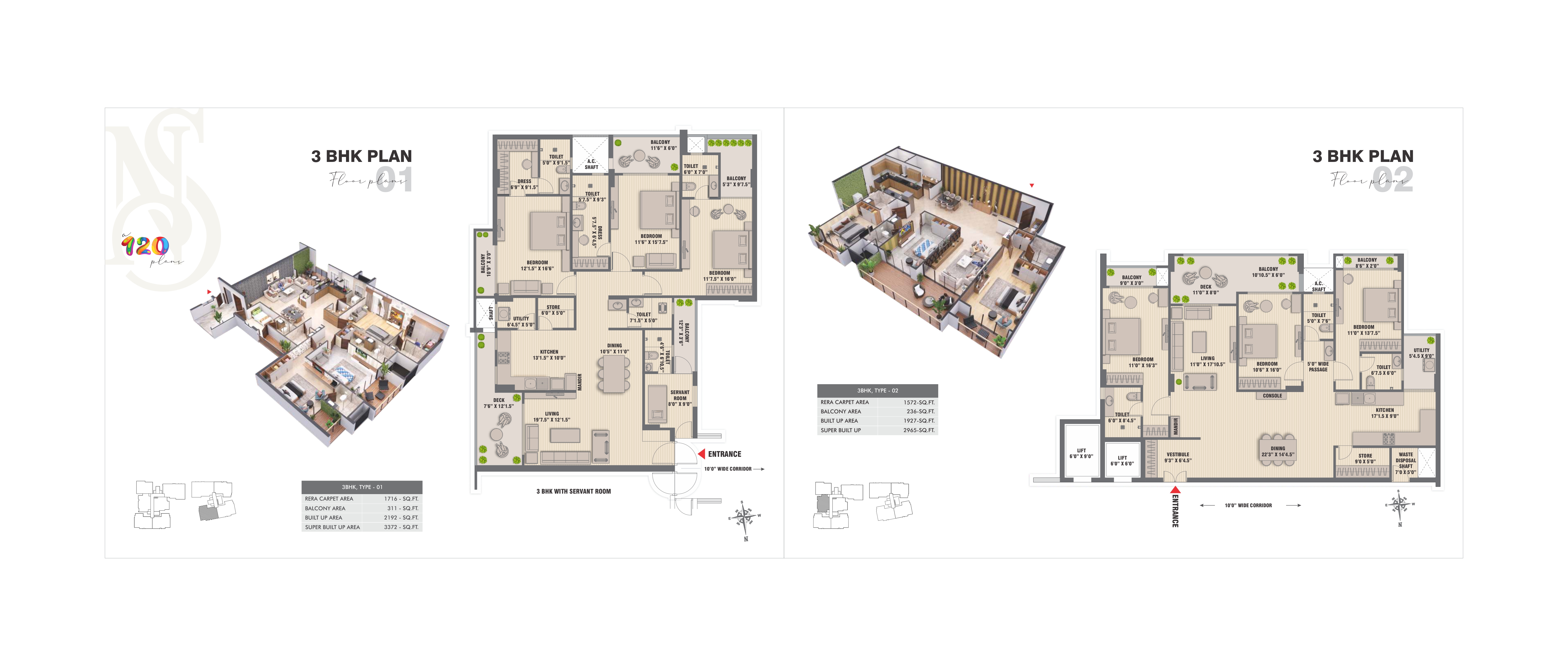 3BHK Plan