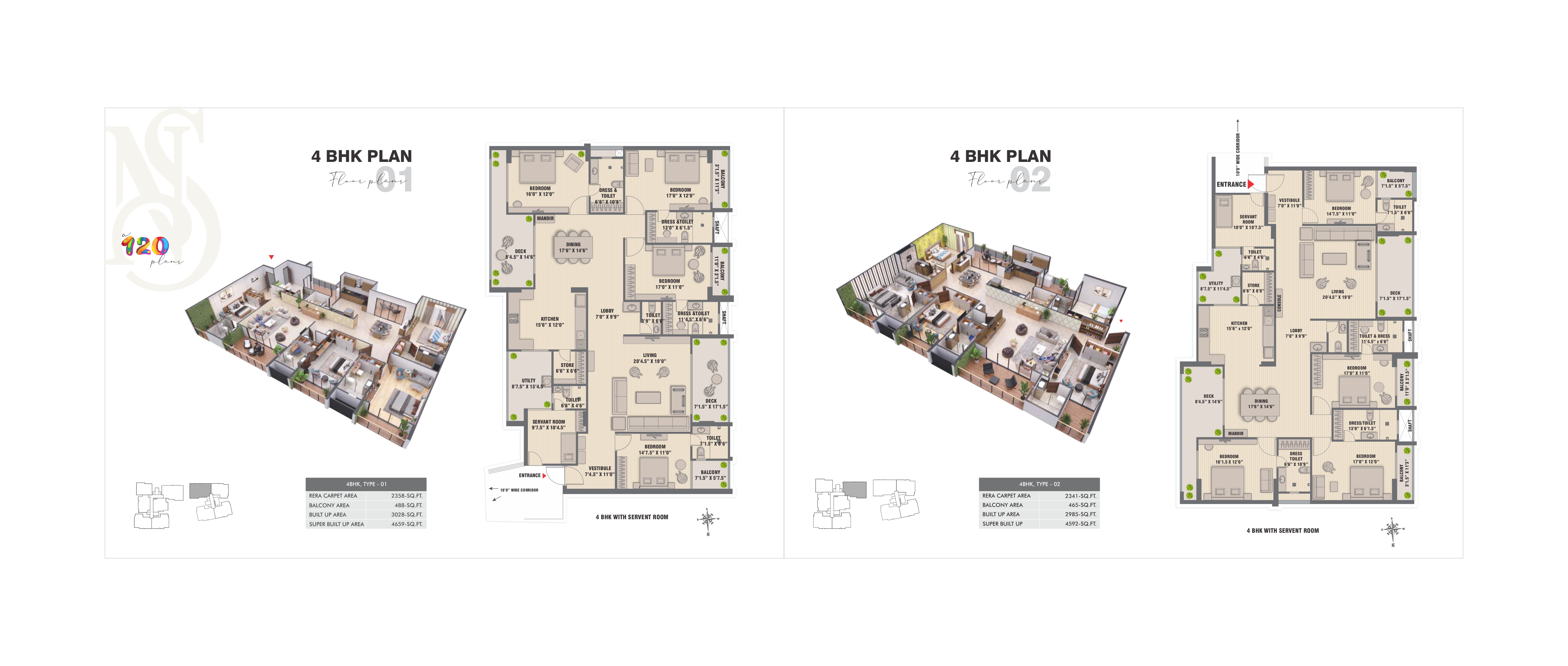 4BHK Plan